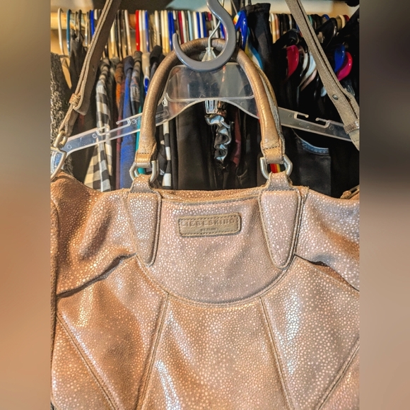 Liebeskind Berlin Tan Esther F7 Stingray Leather Crossbody Bag - Picture 2 of 4